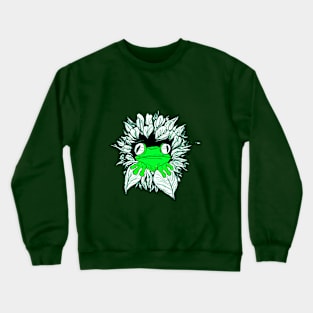 Frog Hiding Crewneck Sweatshirt